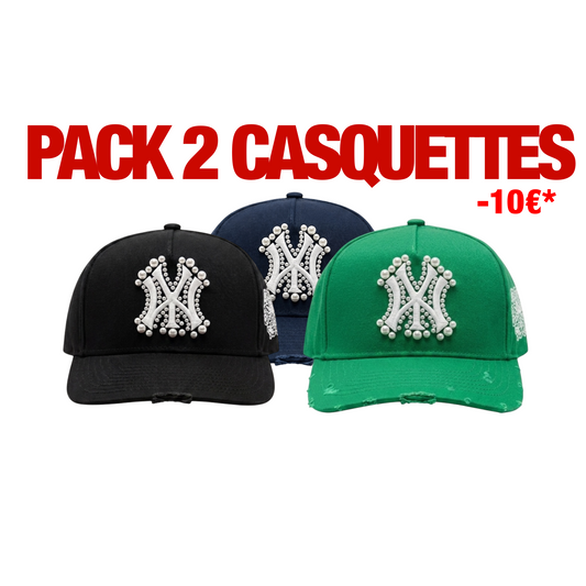 Pack 2 casquette
